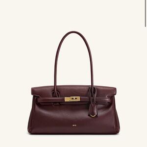 JW PEI Deep Burgundy Satchel